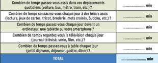 Pleine Vie 479 TEST : QUEL EST VOTRE NIVEAU DE SÉDENTARITÉ ?