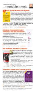 Pleine Vie 481 Les produits du mois