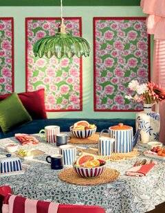 Le Journal de la Maison 558 Une explosion de couleurs et d'imprimés pour un décor digne d'un blockbuster indien.