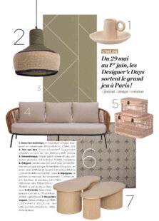 Le Journal de la Maison 561 Du 29 mai au 1er juin, les Designer's Da ys sortent le grand jeu à Paris !