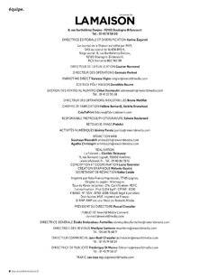 Le Journal de la Maison 575 OURS