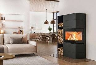 Le Journal de la Maison 576 Un coin feu beau et bien intégré