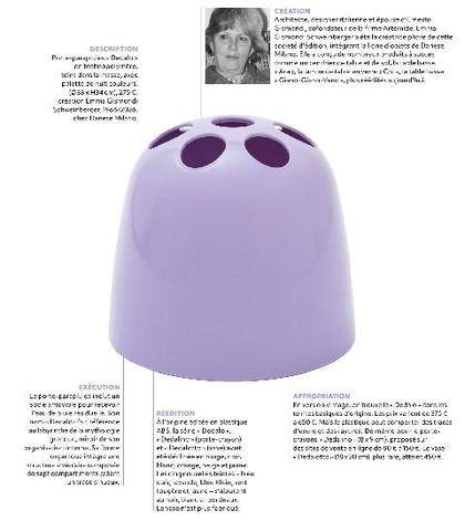 Le Journal de la Maison 582 « Dedalo »Un porte-parapluies du Space Age.
