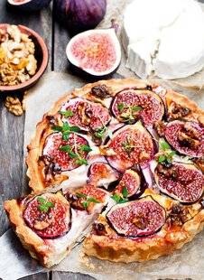 Mon Jardin & Ma Maison 782 Quiche à la figue et au fromage de chèvre