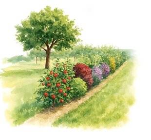 Mon Jardin & Ma Maison 785 UNE HAIE GOURMANDE