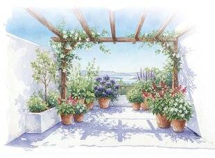 Mon Jardin & Ma Maison 790 UNE TERRASSE AU PARFUM