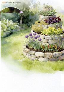 Mon Jardin & Ma Maison 792 UNE SPIRALE D'AROMATIQUES