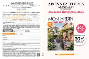 Mon Jardin & Ma Maison 793 BULLETIN D'ABONNEMENT