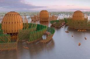 Science & Vie 1220 Projet d'un village flottant contre les inondations