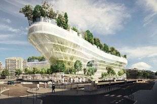 Science & Vie 1221 Projet d'une arche verte au-dessus du périph'
