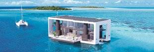 Science & Vie 1221 Concept de villa flottante parée contre les ouragans