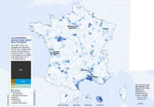 Science & Vie 1300 Voici la carte des risques d'inondation en France