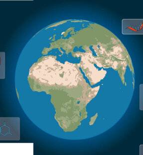 Science & Vie 1301 L'ASTÉROÏDE BENNU HÉBERGE DE NOMBREUSES BRIQUES DE LA VIE