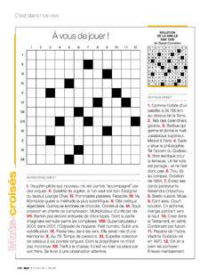 Science & Vie 1301 Mots-croisés