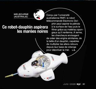 Science & Vie 1305 Ce robot-dauphin aspirera les marées noires