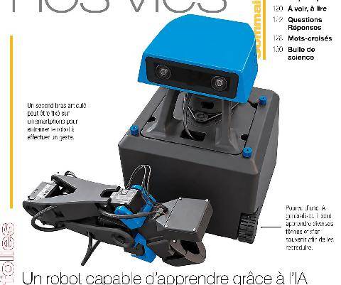 Science & Vie 1308 Un robot capable d’apprendre grâce à l’IA