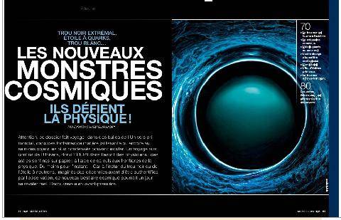Science & Vie 1309 L’ÉTOILE-TROU NOIR : PLUS QU’UNE THÉORIE