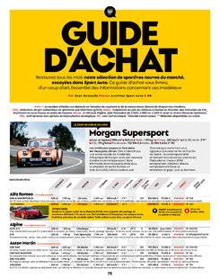 Sport Auto 762 GUIDE D'ACHAT