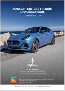Sport Auto 762 MASERATI GRECALE FOLGORE