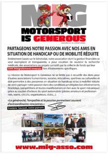 Sport Auto 763 MOTORSPORT IS GENEROUS