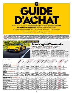 Sport Auto 765 GUIDE D'ACHAT