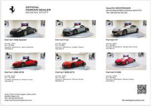Sport Auto 766 OFFICIAL FERRARI DEALER MODENA SPORT