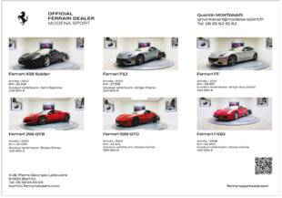 Sport Auto 767 OFFICIAL FERRARI DEALER MODENA SPORT