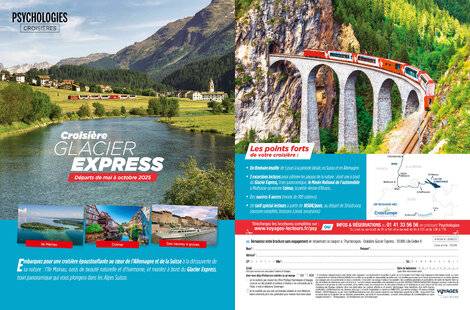 Psychologies Magazine 469 Psychologies - Croisière Glacier Express