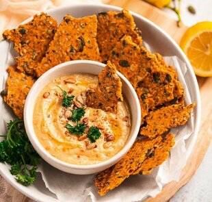Psychologies Magazine 473 1 Houmous et crackers aux graines