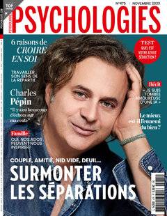 Psychologies Magazine 475 N° 475 - NOVEMBRE 2025
