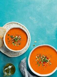 Psychologies Magazine 483 Le gaspacho, DU SOLEIL DANS L'ASSIETTE