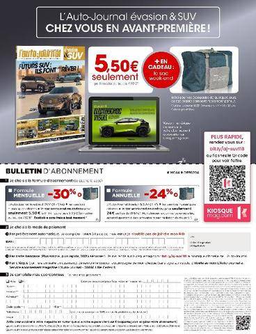 L'Auto-Journal évasion & SUV 118 