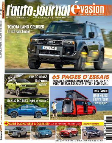L'Auto-Journal évasion & SUV 118 L'Auto Journal 4x4 N°118