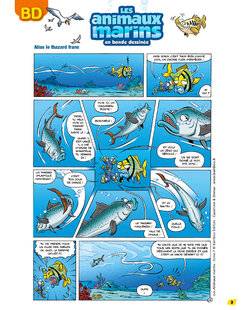 Science & Vie Découvertes 318 LES ANIMAUX MARINS EN BANDE DESSINÉE