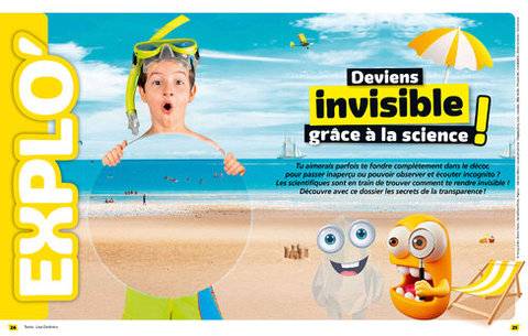 Science & Vie Découvertes 319 Deviens invisible grâce à la science