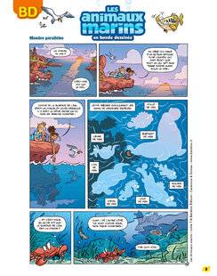 Science & Vie Découvertes 320 Les animaux marins en bande dessinée