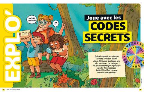 Science & Vie Découvertes 320 Joue avec les CODES SECRETS