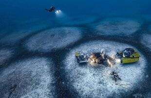 Science & Vie Découvertes 322 de mystérieux anneaux qui tapissent le fond de la mer !