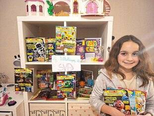 Science & Vie Découvertes 330 ERINE, 9 ANS, ET SA BIBLIOTHÈQUE À SVD !