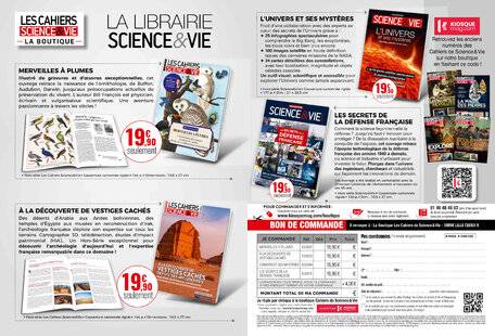 Les Cahiers de Science et Vie 227 LES CAHIERS SCIENCE & VIE LA BOUTIQUE