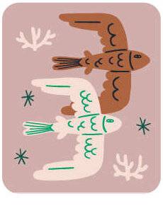 Biba Poche 543 Poissons 20 FÉVRIER-20 MARS