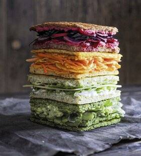 Biba Poche 545 Menu arc-en-ciel