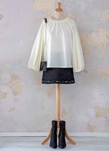 Modes & Travaux 1465 Blouse romantique (Modèle Venise)