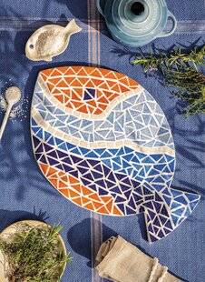 Modes & Travaux 1484 DESSOUS-DE-PLAT en mosaïque