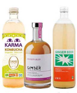 Modes & Travaux 1484 TROIS BOISSONS RAFRAÎCHISSANTES AU GINGEMBRE