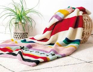 Modes & Travaux 1486 UN plaid MULTICOLORE