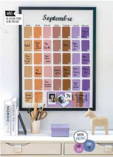 Modes & Travaux 1486 Je transforme un cadre en organiseur familial