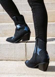 Modes & Travaux 1487 Je customise mes bottines avec des étoiles