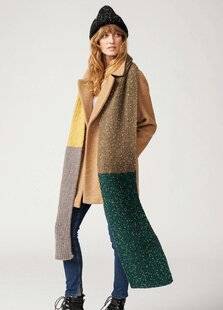 Modes & Travaux 1487 Une écharpe XXL et son bonnet