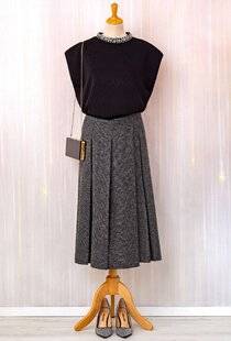 Modes & Travaux 1490 La Jupe portefeuille à plis (Modèle Firenze)